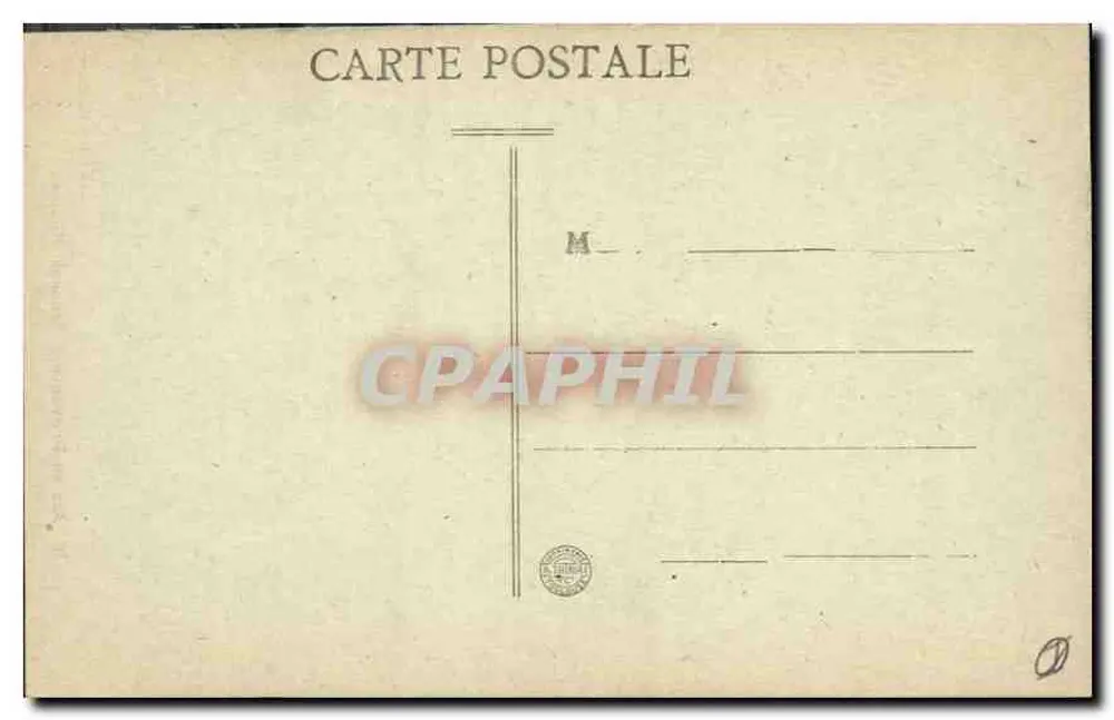 Aix-en-Provence — Estátua de Mirabeau — Coleção Rolland, Aix - Verso