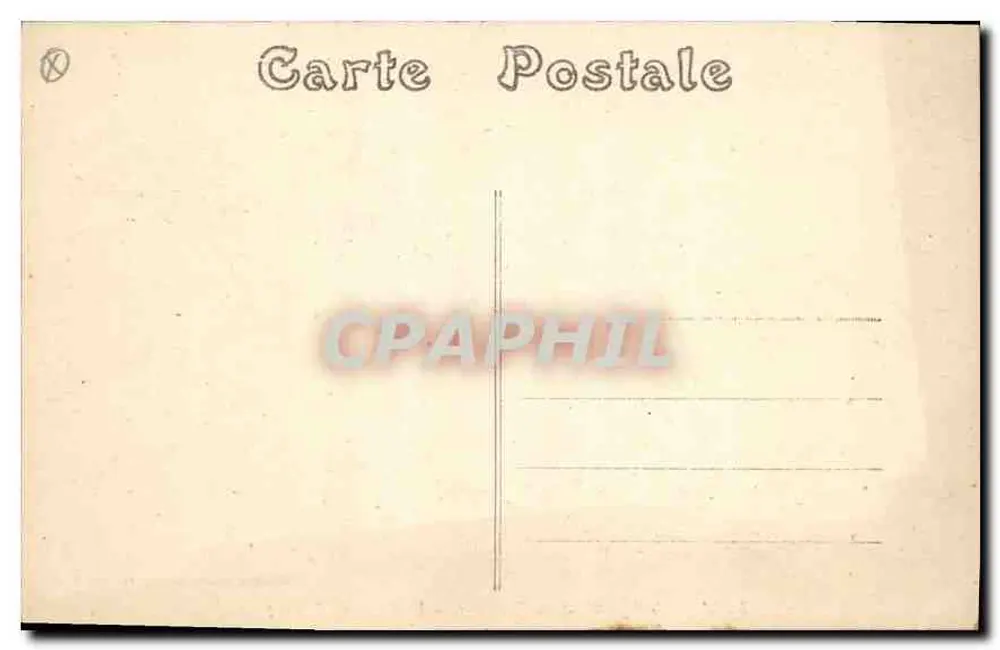 Katholische Schule von Aix-en-Provence — Innenansicht der Kirche — Verlag: L. Darte & De Penin Verlag, Issy-les-Moulineaux - Rückseite