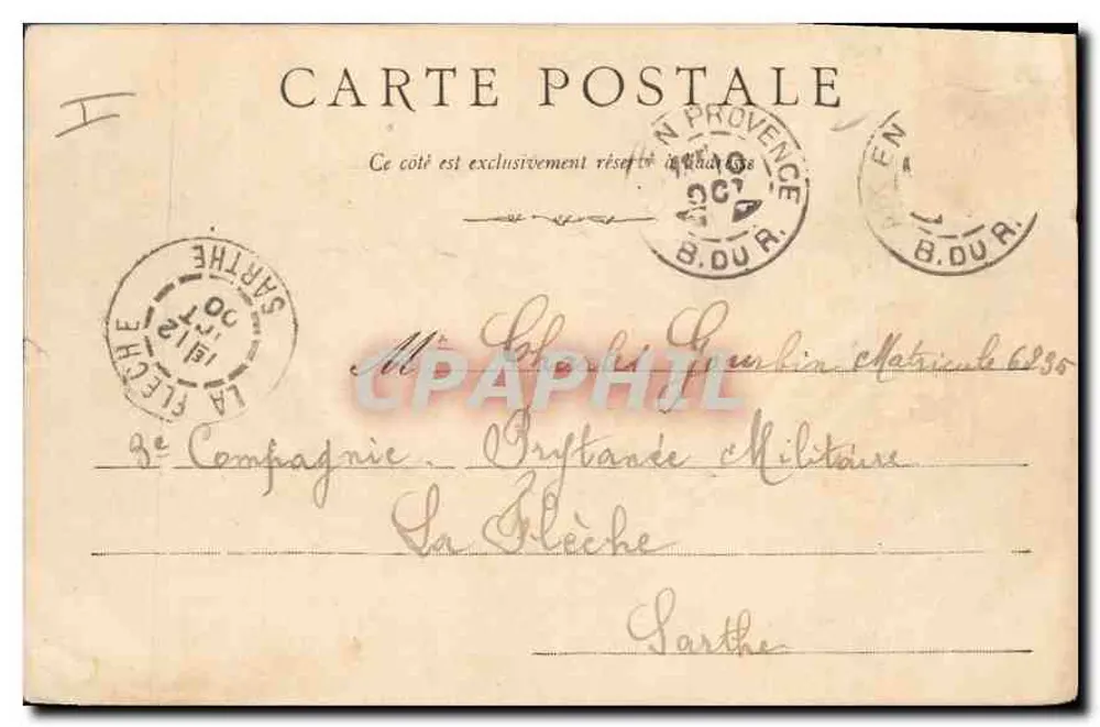Metropolitane Basilika von St-Sauveur — Aix-en-Provence — Verlag nicht sichtbar - Rückseite