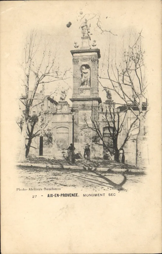 Aix-en-Provence — Monument Sec — Photo-Ateliers-Baudouin n°27 - Frente