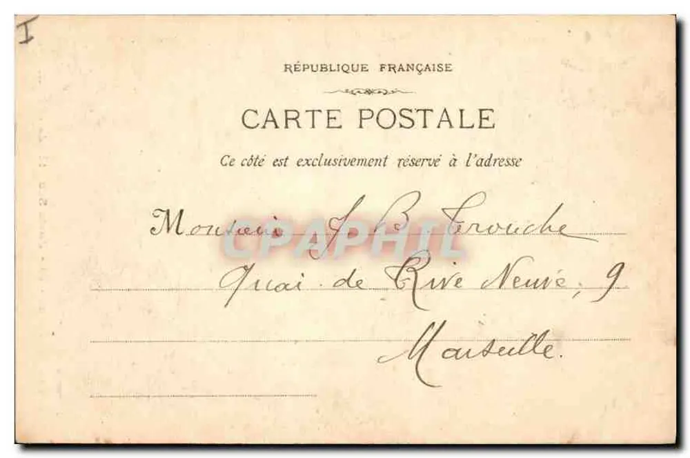 Aix-en-Provence — Geschnitzte Tür der Kathedrale — E. Jaussaud Verlag - 20 - Rückseite