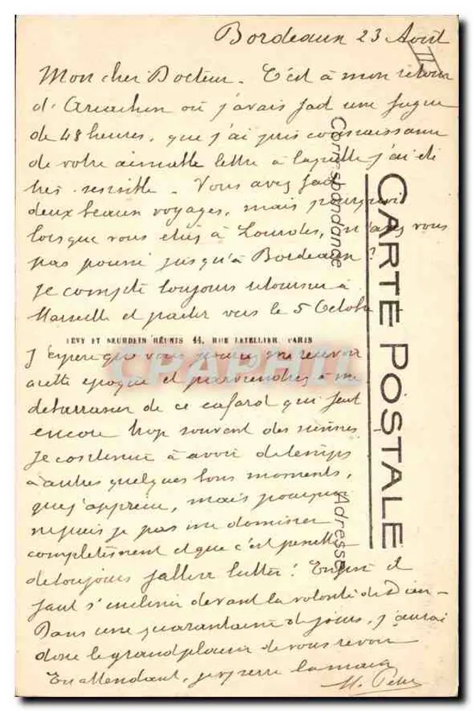 Arcachon — O Casino Mauresque — LL. - Verso