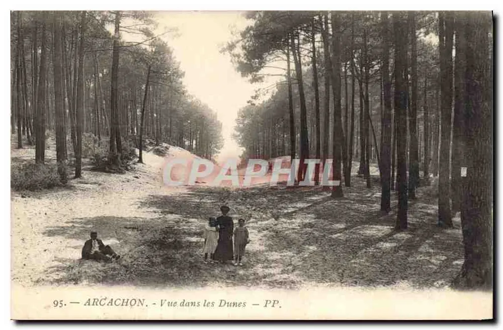 Arcachon — Visão nas Dunas — PP. — n° 95 - Frente
