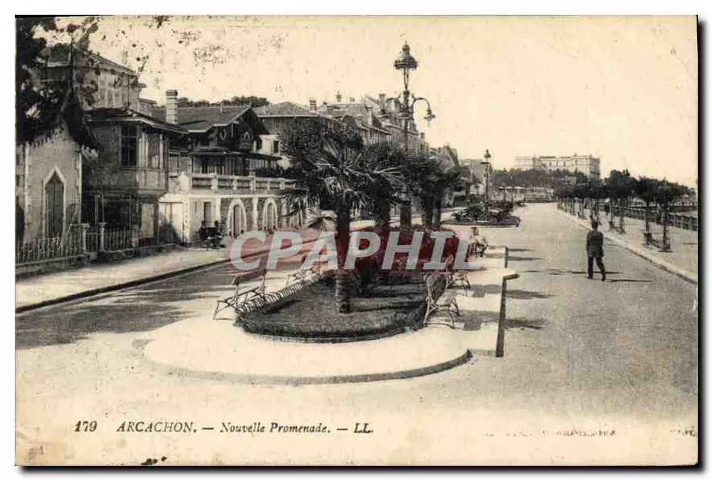 Arcachon — Nouvelle Promenade — LL. n° 179 - Frente