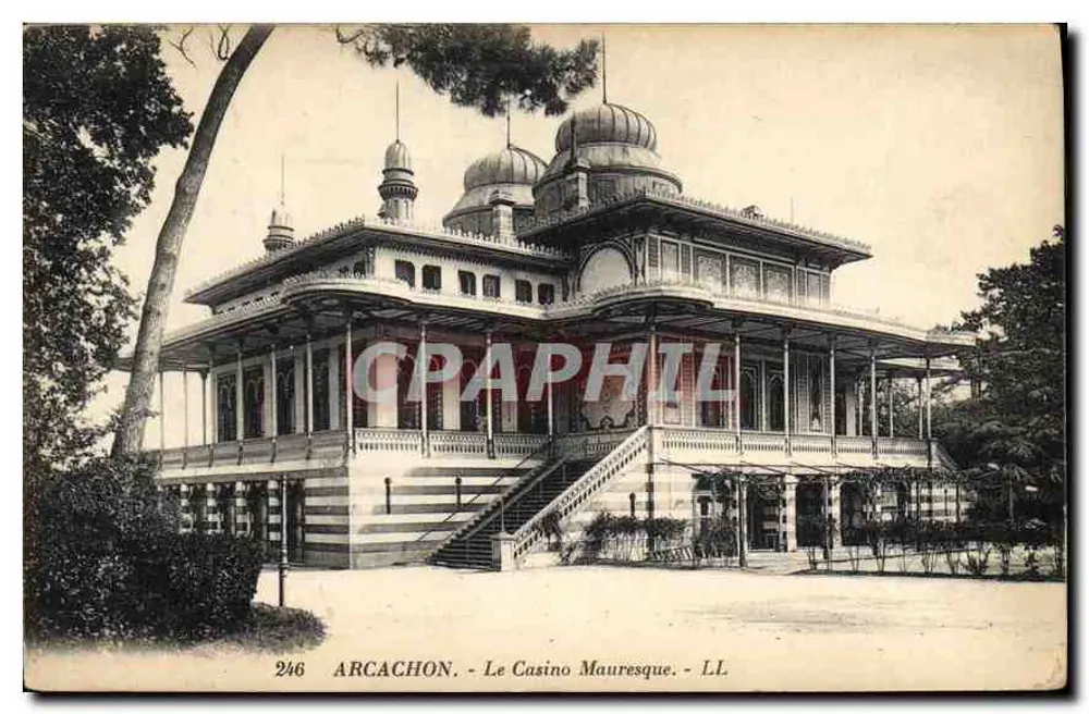 Arcachon - Kasyno Mauresk - LL - n°246 - Awers