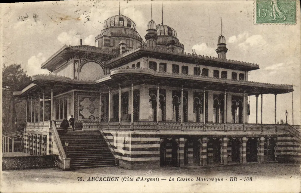 Arcachon (Côte d'Argent) — Il Casinò Mauresco — BR - 578 - Recto