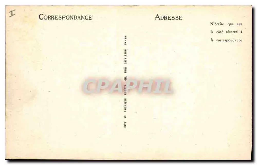 Arredores de ARCACHON — A Villa Argelina — LL - Verso