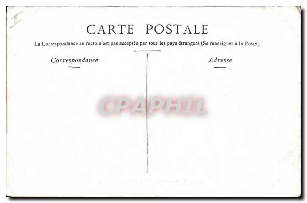 Arcachon — LA PLACE THIERS — STAEUBLER, N° 12 - Verso