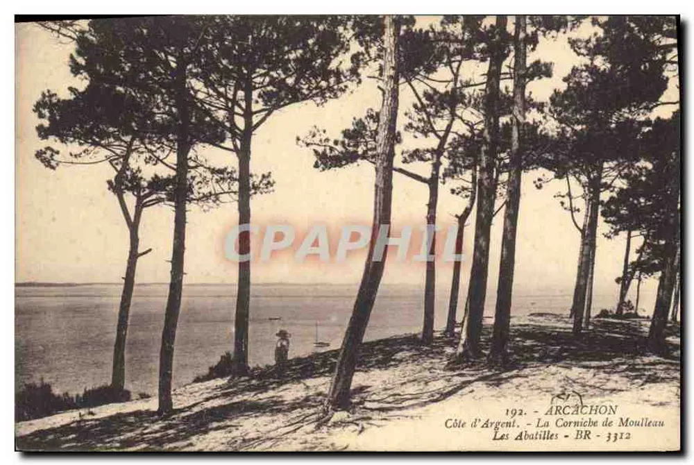 Arcachon — Die Promenade von Moulleau — Die Abatilles — BR — 3312 - Vorderseite