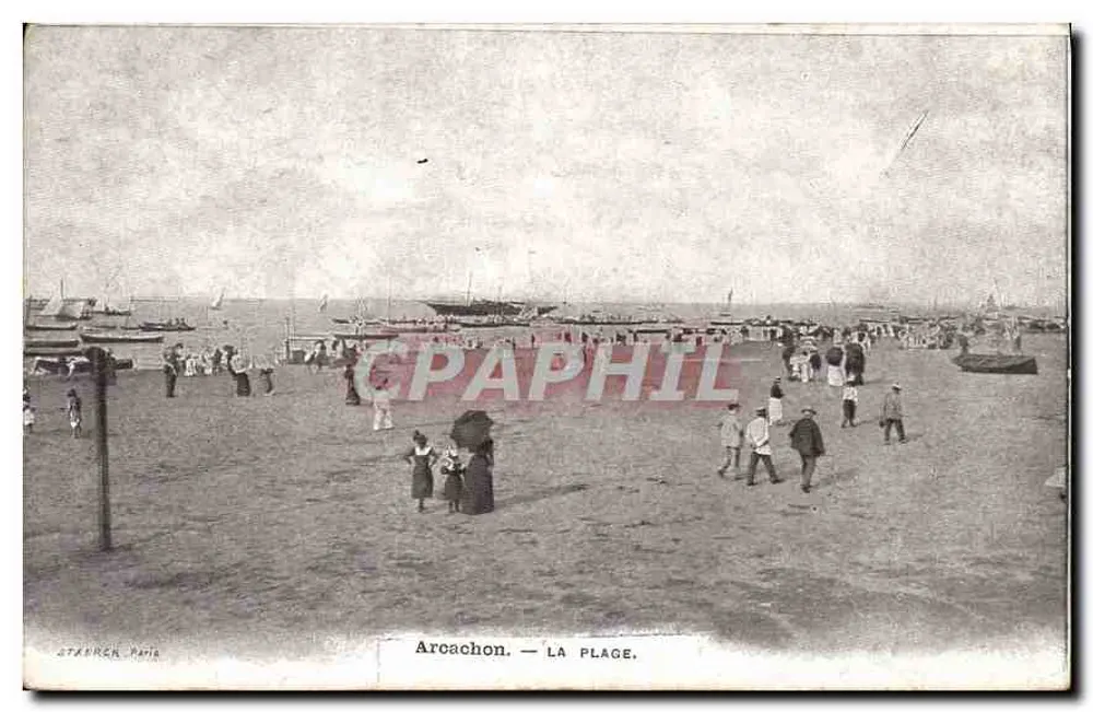 Arcachon — LA PLAGE — Strebuch Paris - Frente