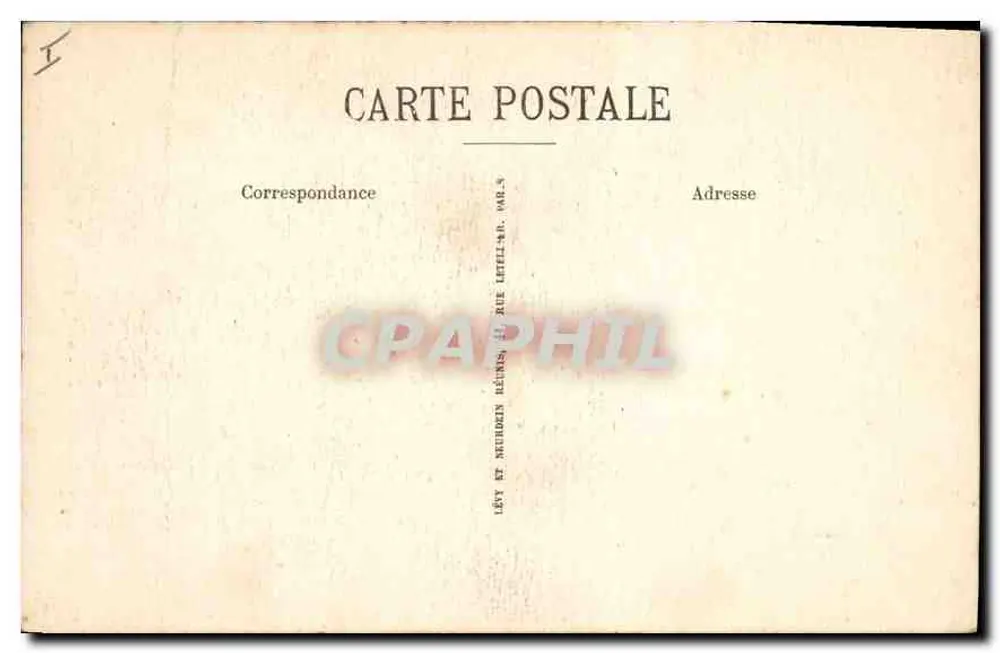 Arcachon - Antes de Porage - LL - Verso