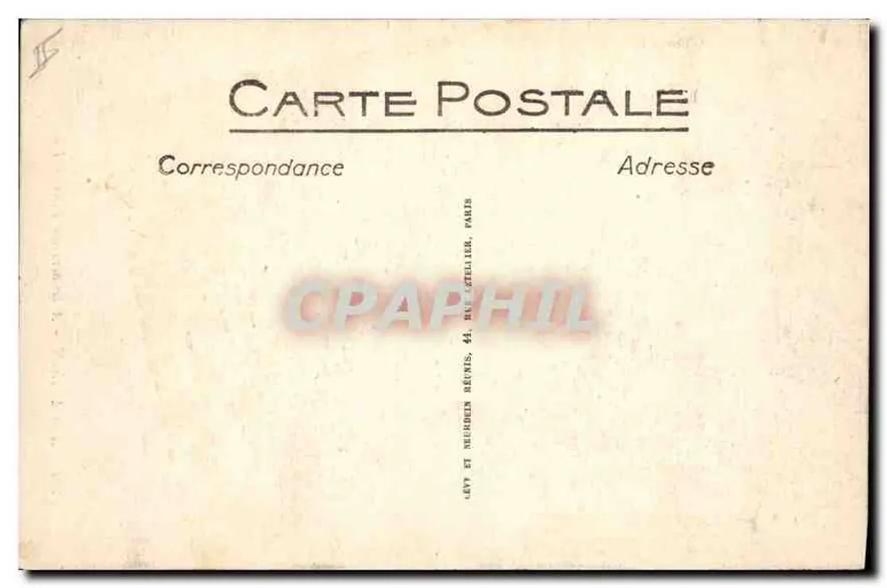 Arcachon — Através dos Pinheiros — LL, n°231 - Verso