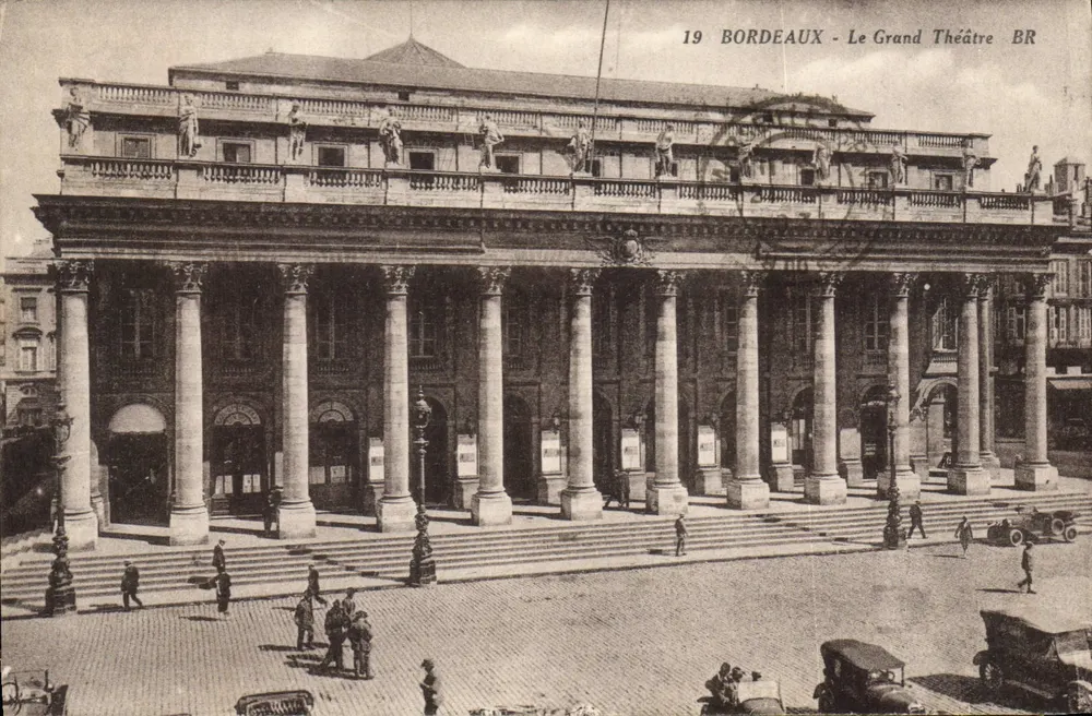 Bordeaux - O Grande Teatro — editor BR, n°19 - Frente