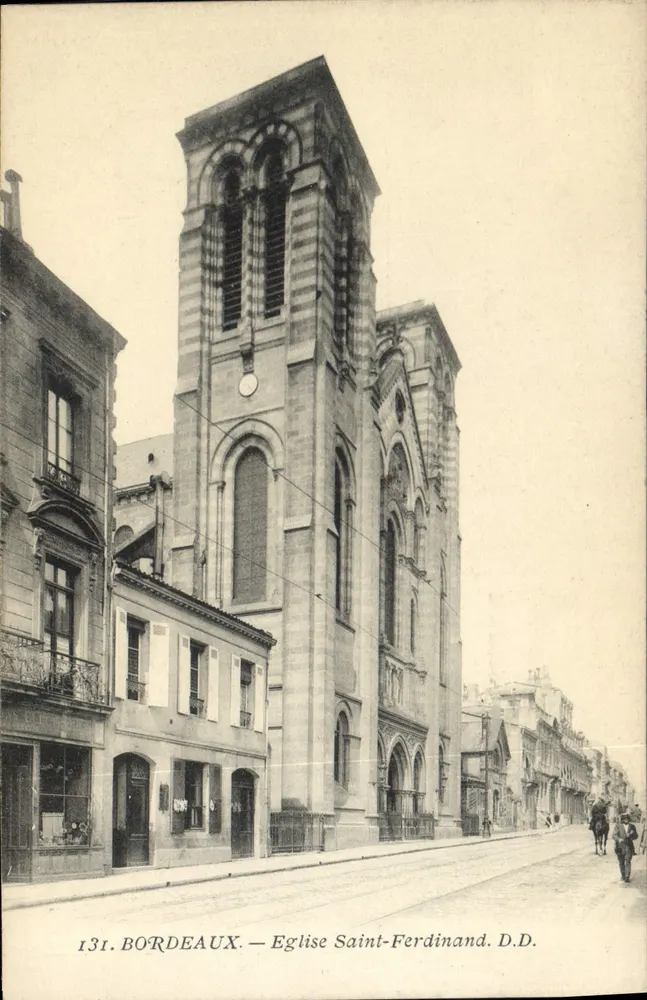 Bordeaux — Igreja de São Ferdinando — D.D. n°131 - Frente