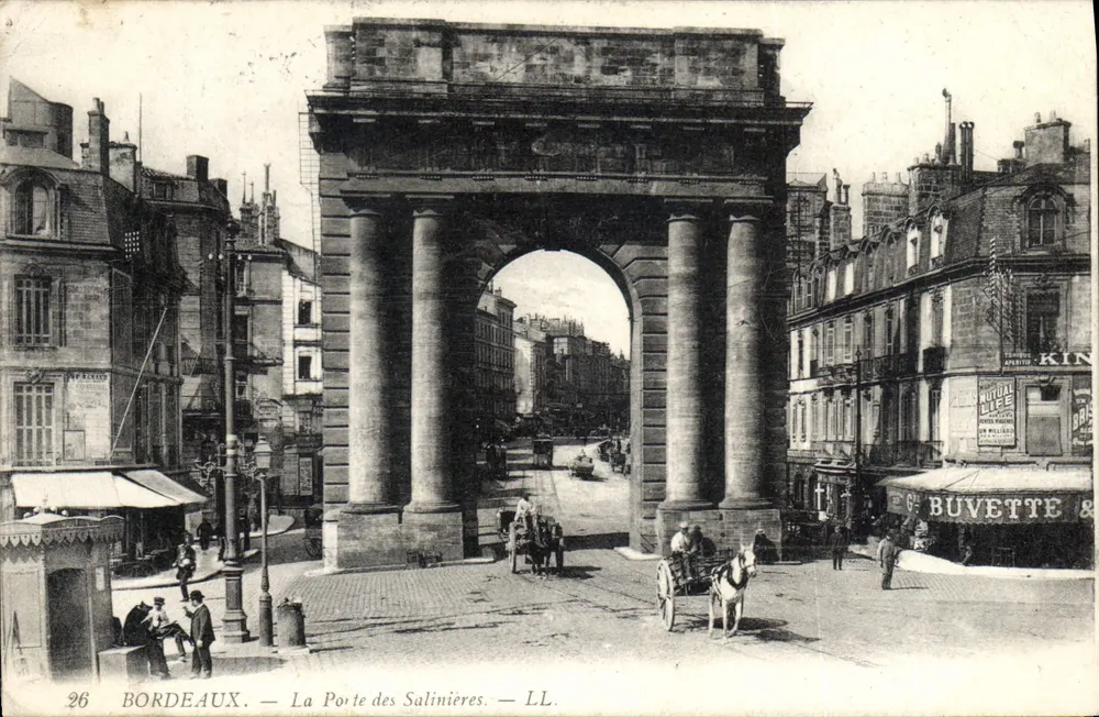 Bordeaux — A Porta das Salinas — LL. - Frente
