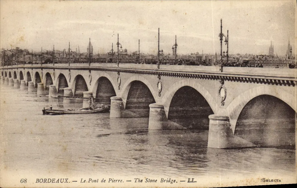 Bordeaux — O Ponte de Pedra — Selecta - Frente
