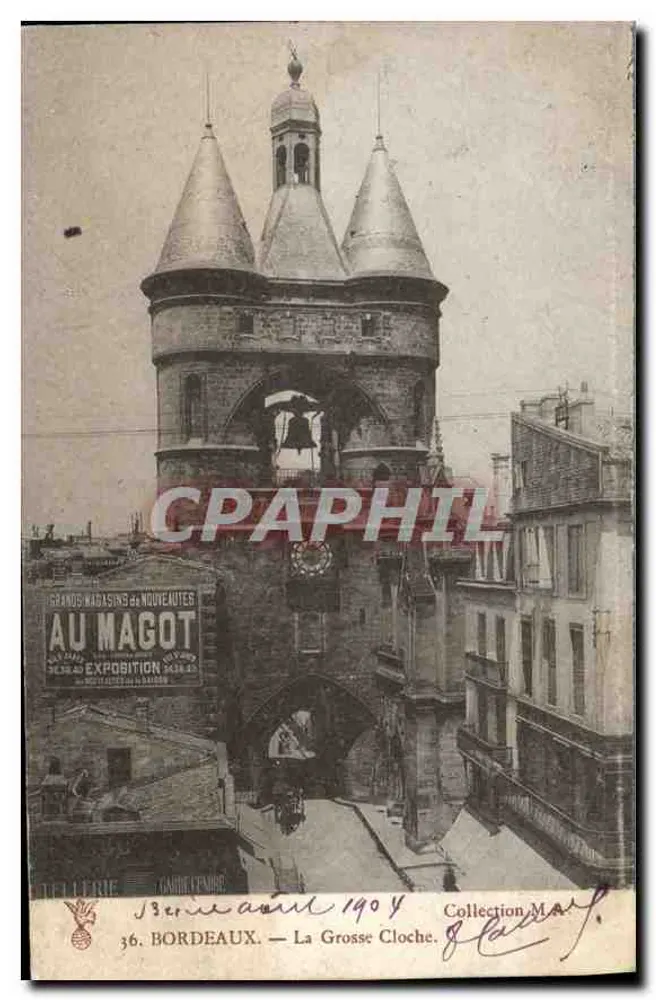 Bordeaux — A Grande Campanha — Editor L. Léger, n°36 - Frente