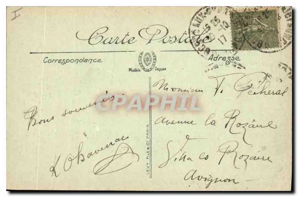 Bordeaux — A Praça da Comédia — LL. — Sélecta - Verso