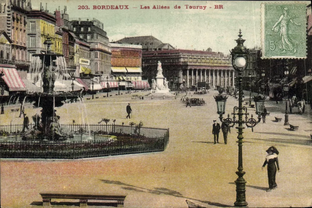 Bordeaux — Les Allées de Tourny — BR - Frente