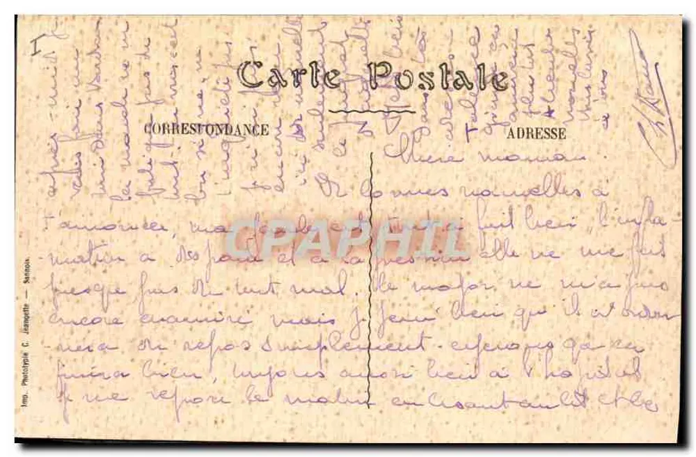 Bordeaux - El Gran Teatro — editor BR-331 - Reverso