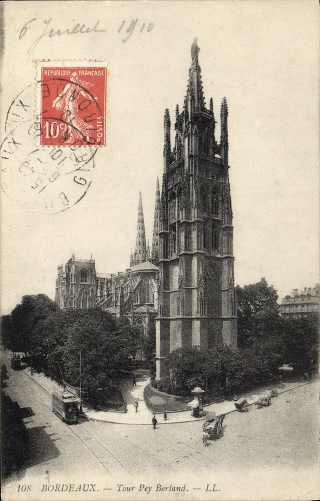 Bordeaux — Torre Pey Berland — LL. n° 108 - Frente