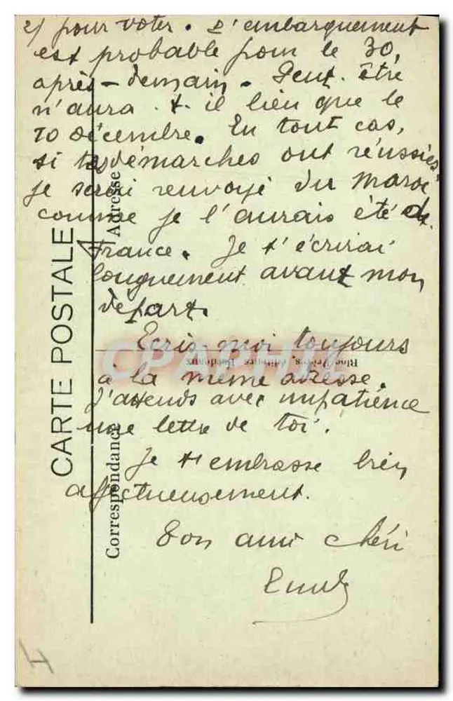 Bordeaux — Torre Pey-Berland — editor A. - 60 - Verso