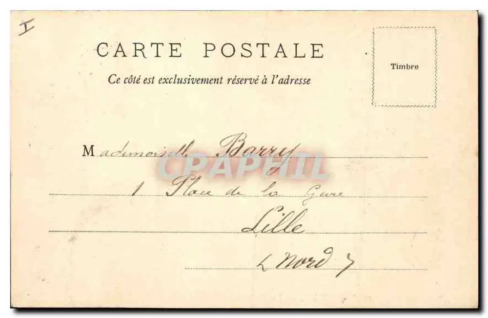 Bordeaux — Ruinen des Palais-Gallien — W. F. Déposé - Rückseite