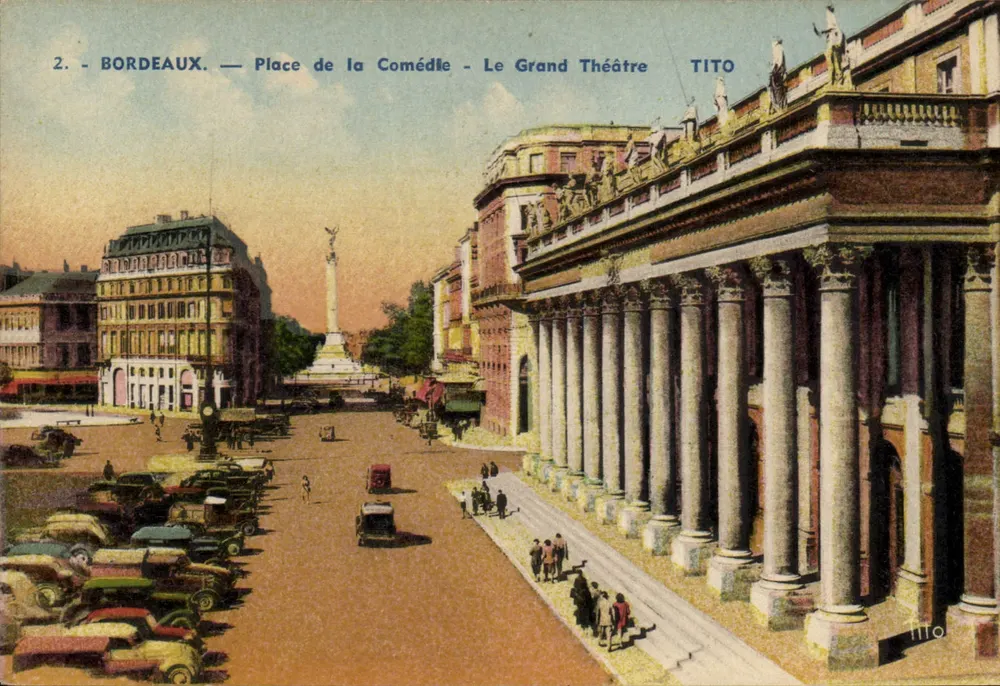 Bordeaux — Place de la Comédie - Le Grand Théâtre — TITO - Vorderseite