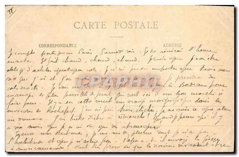 Bordeaux — Catedral de São André — BR-57 - Verso