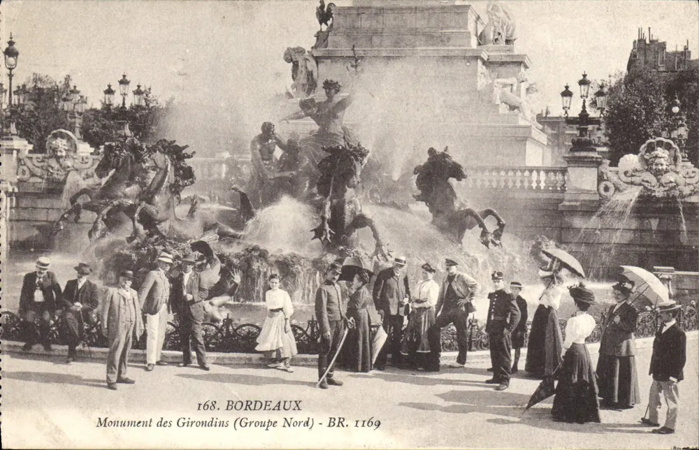 Denkmal der Girondins (Nordgruppe) — Bordeaux — BR. 1169 - Vorderseite