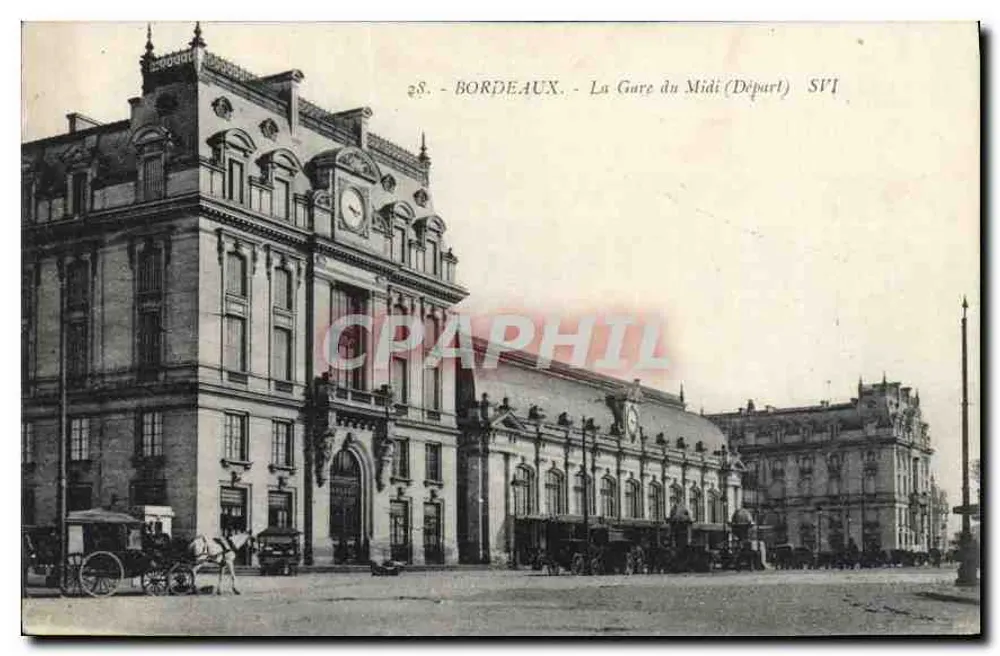 Bordeaux - A Estação do Meio-Dia (Partida) - SFI - Frente