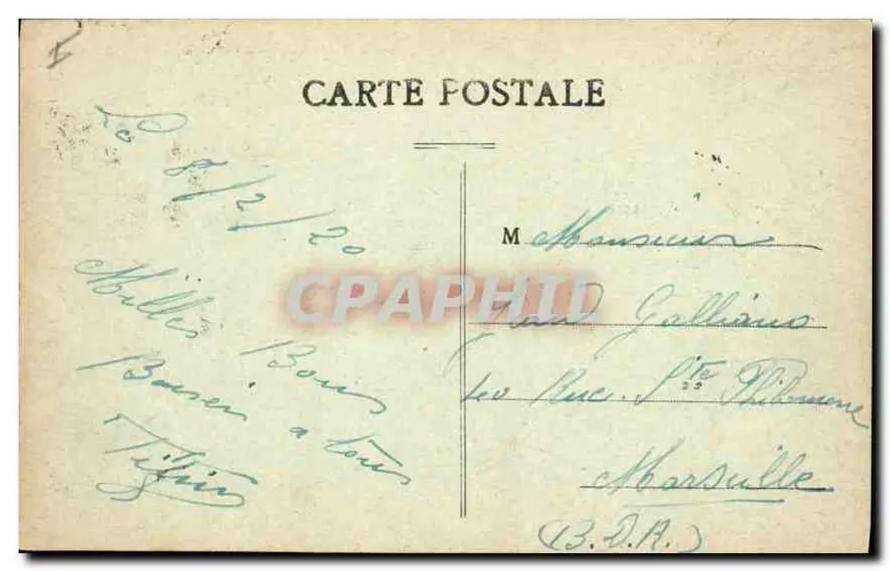 Bordeaux - Fontaine das Três Graças — A.H. 36 - Verso