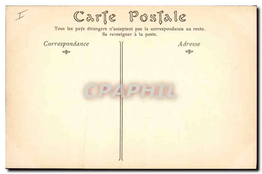 Bordeaux — Porta da Grosse Cloche — Menage - Verso