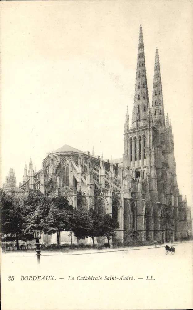 Bordeaux — A Catedral São André — LL. n°35 - Frente