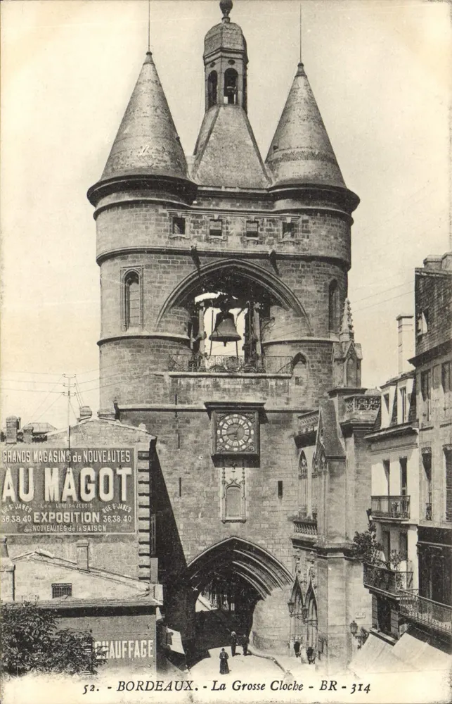 Bordeaux - A Grande Campanha — editor BR - n° 314 - Frente