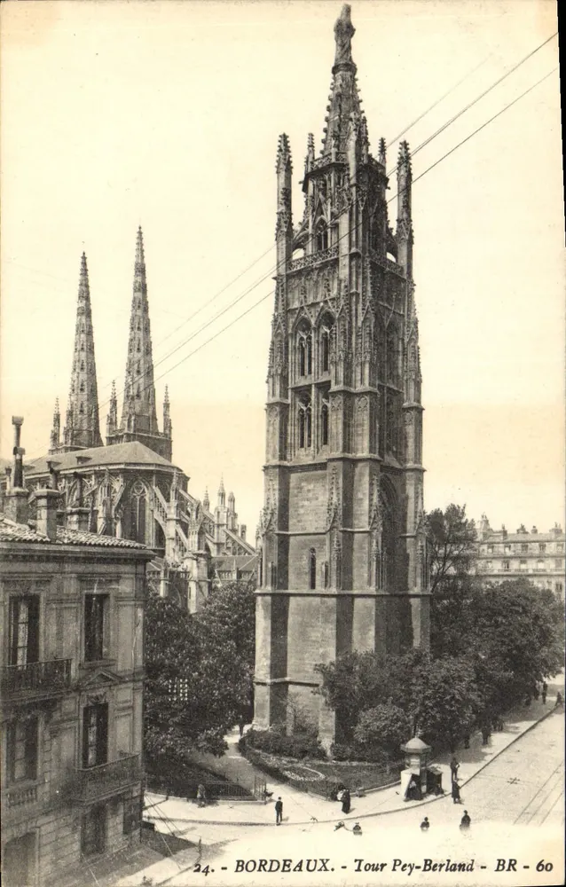 Bordeaux - Torre Pey-Berland - BR - 60 - Frente