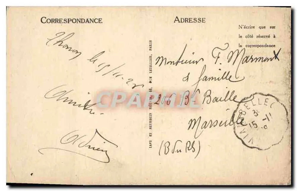 Thonon-les-Bains — Gorges do Pont du Diable — LL n°80 - Verso