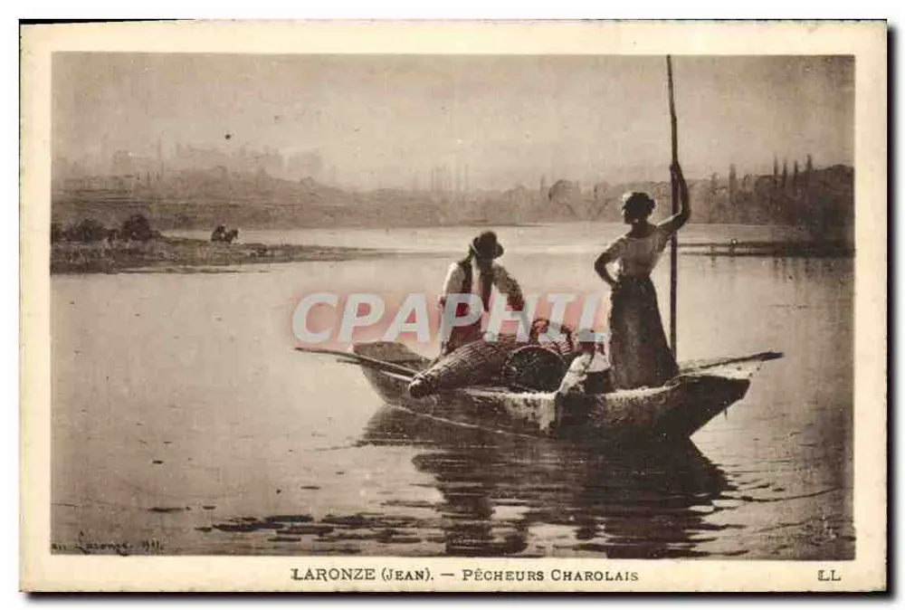 Pescadores Charolais — Laronze (Jean) — L.L. - Frente