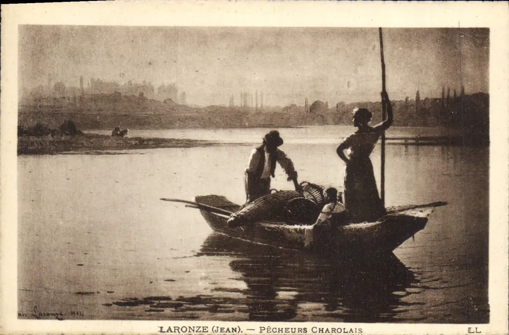 Pescadores Charolais — Laronze (Jean) — Editor LL - Frente
