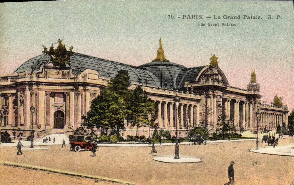 Paris — O Grand Palais — A.P. - Frente