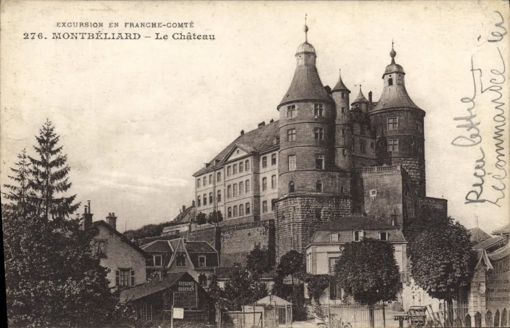 Montbéliard — O Castelo — Excursão na Franche-Comté, n°276 - Frente