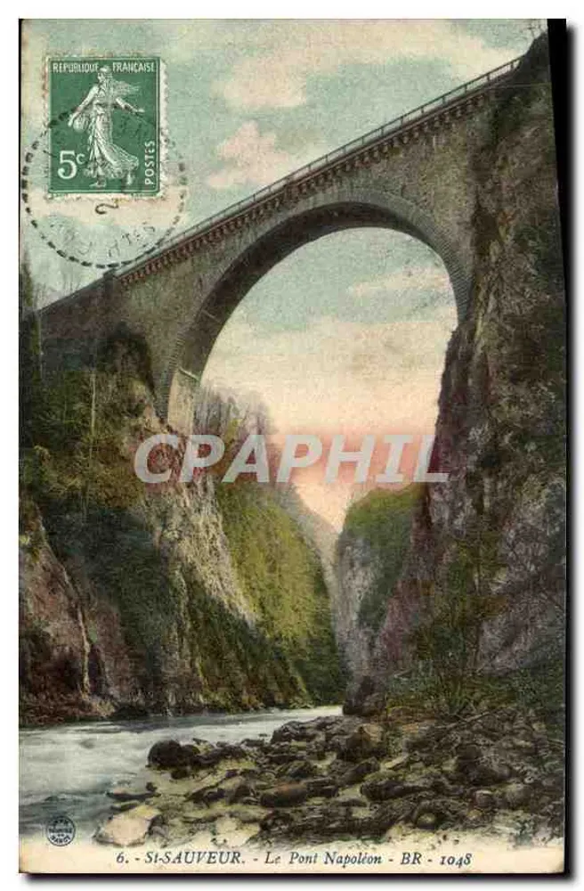 Si-Sauveur — O Ponte Napoléon — BR - 1048 - Frente
