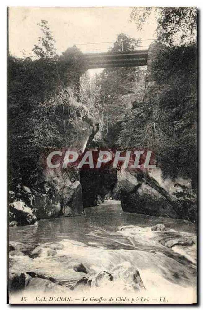 Val d'Aran — O Gouffre de Clèdes perto de Les — LL. - Frente