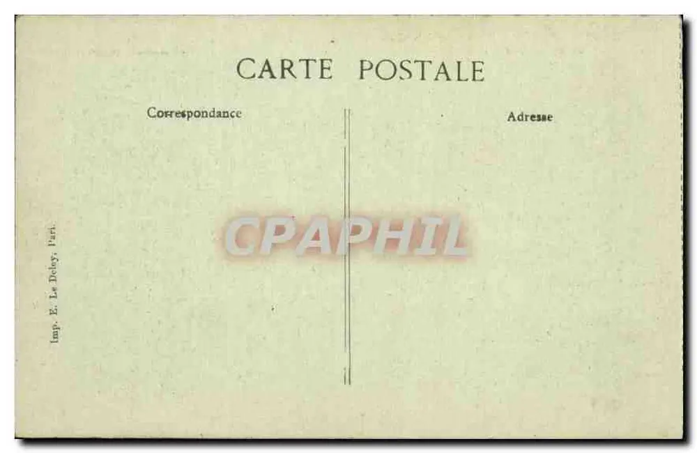 PARIS — Gare du Nord et Boulevard Denain — Construite en 1863 par Hittorff - Verso