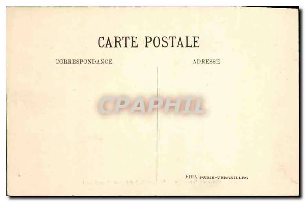 Voiture du Mariage de Napoléon Ier — Musée de Versailles — Édita Paris-Versailles n°306 - Verso