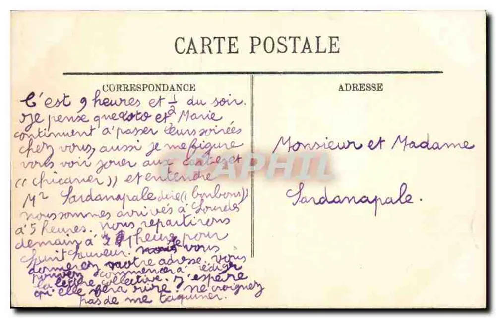 Lourdes — A Gruta e a Basílica — L.L. - Verso
