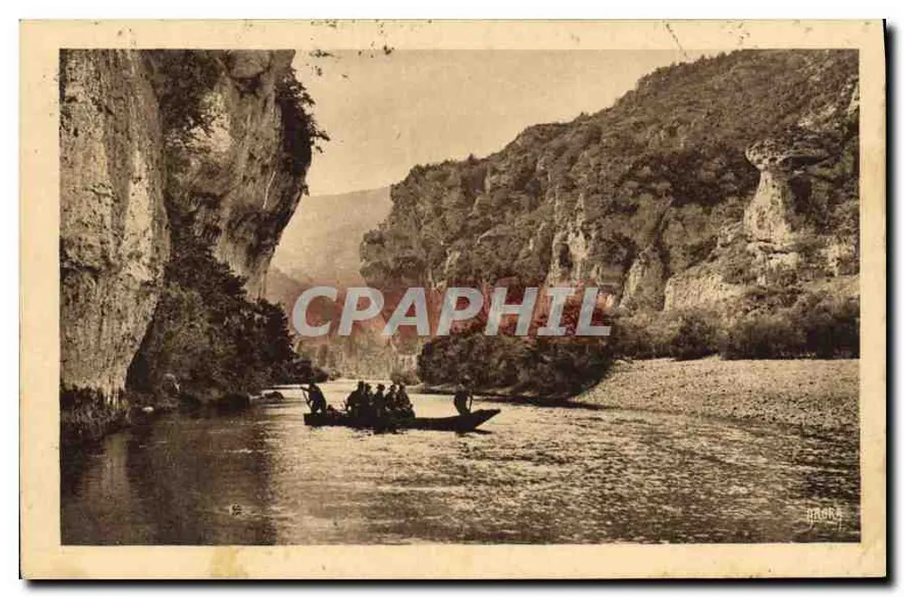 Gorges do Tarn — Entrada dos Détroits — Arts Graphiques Herault - Frente