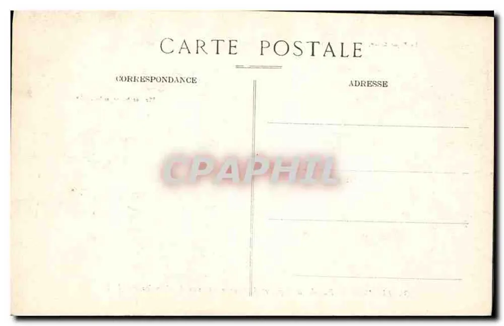 Pics de la Pique und de Sauvegarde von der Entécade aus gesehen — Luchon — J. L. - Rückseite