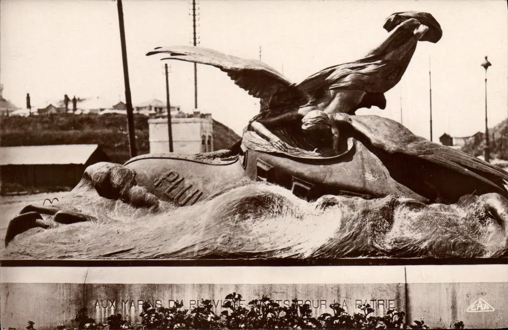 Denkmal für die Matrosen des Pluviose — Calais — Verlag C.A.P. Straßburg - Vorderseite