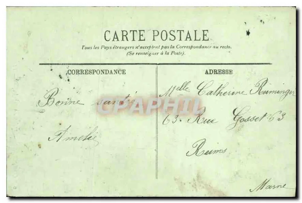 Compiègne — A Igreja de São Jacó — LL. — Editor LL, n°6 - Verso